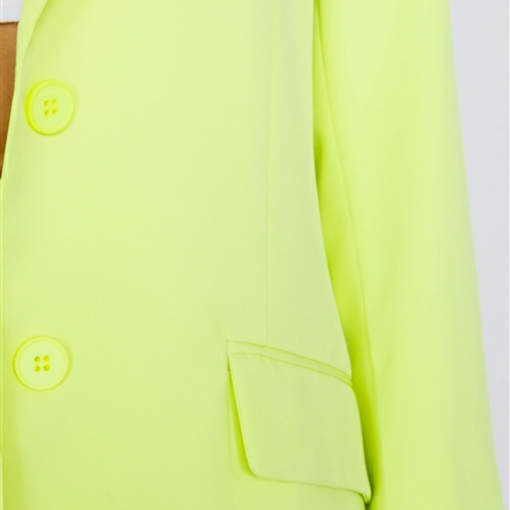 Lemonade Relaxed Fit Boyfriend Casual Blazer - Picture 6 of 6